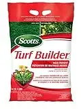 Scotts 30460 Turf Builder Lawn Fertilizer with Weed Prevent1 - Weed Killer and Lawn Fertilizer, Controls Dandelion and Large Crabgrass, 9.1 kg (20 lb) Package Covers up to 93 m2 (1,000 ft2)