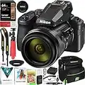 Nikon COOLPIX P950 Compact Digital Camera with 83x Optical Zoom Super Telephoto Lens Bundle Including Deco Gear Gadget Bag Case + Compact Tripod + Photo Video Software Kit and Accessories