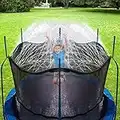 Hydrogarden Spruzzatore a Trampolino, Set di Irrigatore a Trampolino Ispessente da 39,3 Ft con Fori a Doppia Cinghia, Trampolini Accessori per Giardino All'aperto Parco Acquatico Estate (12M)