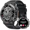 Reloj Inteligente Hombre con Llamada Bluetooth Pulsómetro Monitor de Sueño Pulsera Actividad Inteligente Deportivo 100+ Modos de Deportes Outdoor Fitness Smartwatch para iPhone Xiaomi Samsung Huawei