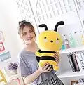 Cute rabbit Honeybee Plush Toy Stuffed Animal Toy Bee Plush Animal Doll Plush Pillow (8 inch)