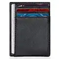 Men Card Holder - RFID Card Wallet - Slim Men Wallet - Minimalist Credit Card Holder - RFID Protection Technology - Holds up to 6 Cards and Banknotes - Ideal for Travel