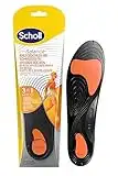 Scholl In-Balance Einlegesohlen für Schuhe in Größe 42,5-45 – Sohlen bei Schmerzen im unteren Rücken – 1 Paar nicht klebende Einlagen (Verpackung Kann Variieren)