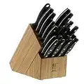 ZWILLING Twin Signature 19-Piece German Knife Set with Block, Razor-Sharp, Made in Company-Owned German Factory with Special Formula Steel perfected for almost 300 Years, Dishwasher Safe