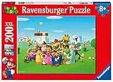 Ravensburger - Puzzle Super Mario, 200 Pezzi XXL, Età Raccomandata 8+ Anni