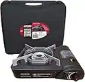 Chef Master 90027 Portable Butane Stove, Portable Gas Stove with Carrying Case, Portable Gas Grill, ETL Certified, Black