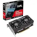 ASUS Dual AMD Radeon RX 6500 XT OC Edition 4GB GDDR6 Gaming Graphics Card (AMD RDNA 2, PCIe 4.0, 4GB GDDR6 Memory, HDMI 2.1, DisplayPort 1.4a, Axial-tech Fan Design, 0dB Technology)