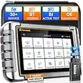 FOXWELL NT809BT BiDirectional Scan Tool Bluetooth Wireless, 3-Year Free Update (Worth $600) All System Code Reader Car Diagnostic Tool for All Cars, OBD2 Scanner 30+Resets CANFD/DOIP FCA Autoauth 2023