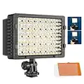 Neewer Dimmable Ultra High Power Panel Digital Camera / Camcorder Video Light, LED Light for Canon, Nikon, Pentax, Panasonic,SONY, Samsung and Olympus Digital SLR Cameras