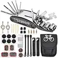 Nabance Fahrrad-Multitool 16 in 1 Werkzeuge für Fahrrad Reparatur Set 35 STK Praktisches Fahrrad Werkzeug Reparatur Set Flickzeug Fahrradflickzeug Reparaturset Multifunktionswerkzeug mit Tasche