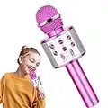 Kids Microphone, Girls Toys Age 4-12 Year Old Girls Gifts for 5-10 Year Old Girls Toys for Girls 4-12 Year Old Girls Teenager Gifts Girls Karaoke for Microphone Girls Birthday Presents for Girls