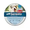 Seresto Chien – Colliers Anti-Puces et Anti-Tiques pour Petits Chiens – Moins de 8 kg – 2 Colliers