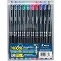 Pilot, FriXion Synergy Clicker Erasable, Refillable, Retractable Gel Ink Pens, Extra Fine Point 0.5 mm, Pack of 10, Assorted Colors