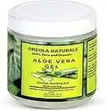 Aloe Vera Gel by Oreola Naturals, 16 Oz- 100% Pure, Soothing, Cooling , Hydrating and Moisturizing Ideal for Face, Hair and Skin- New Improved Packaging and Tamper-proof Seal