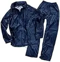 Mil-Tec Combinaison de Pluie pour Homme XL Bleu foncé