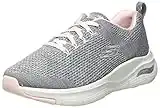 Skechers Arch Fit Infinite Adventure, Scarpe da Ginnastica Basse Bambine e Ragazze, Grey, 24.5 EU