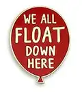 Pinsanity Red Balloon We All Float Down Here Enamel