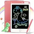 Richgv 10 Pollici Tavoletta Grafica, Lavagna Magnetica per Bambini, Portatile Lavagnetta LCD, Lavagnetta Cancellabile Elettronica, Giochi di Viaggio, Regali Natale per Bambina 3 4 5 6 7 anni