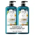 Herbal Essences Repairing Argan Oil of Morocco Shampoo and Conditioner Set with Natural Source Ingredients, Color Safe, BioRenew, 40.4 Fl Oz, 2 Count