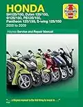 Honda 125 Scooters (SH, SES, NES, PES & FES 125) (00 - 09)