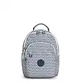 Kipling SEOUL S, Kleiner Rucksack mit Laptop-Schutz 13 Zoll, 35 cm, 14 L, 0.50 kg, Urban Chevron