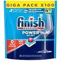 Finish Pastilles Lave-Vaisselle Powerball Comprimé Sans parfum All in One Max - 100 Tablettes Lave-Vaisselle