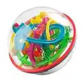 ADDICTABALL - 3D Kugellabyrinth 20 cm, 3D Puzzle Ball mit 138 Etappen, Kugelspiel, Geschicklichkeit Labyrinth Puzzle Ball, Geschenke, Geduldspiele für Kinder und Erwachsene ab 6 Jahren