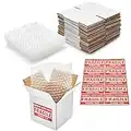 HomeBuddy 4x4x4 Shipping Boxes - Pack of 25 Boxes for Small Business Supplies, Gift Boxes for Candles, Soap, Chandelle, Bougie, Return Box, Moving Boxes, Cardboard Boxes, Packing Boxes, Boite Cadeau