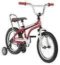 Schwinn Krate Evo Classic Kids Bike, 16-Inch Wheels, Boys and Girls Ages 3-5 Years, Removable Training Wheels, Coaster Brakes, Apple Red