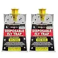 2 Pack Big Bag Fly Bag Trap - Fly Bags Outdoor Disposable Fly Trap Bag - Fly Trap Disposable Horse Fly Traps Outdoor - Fly Trap Bags Outdoor Disposable Hanging Net Fly Traps Large Disposable Fly Traps