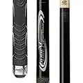 PureX HXT-P1 Black Quadruple Threat 4-Piece Technology Jump Break Pool Cue, 21-Ounce