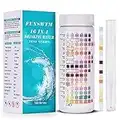 16 in 1 Water Testing Kit,100ct Water Testing Kits for Drinking Water Accurate Water Test Strips for Well Home Tap Water Quality Test Lead, Iron, Fluoride, Lead,Chlorine,pH, Nitrate,Iron and More