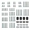 Rentliv Universal TV Mounting Hardware Kit, TV Bracket Screws, M4 M5 M6 M8 TV Mount Screws, Spacers and Washers, Fits Any TV Up To 80 inch