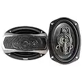 DS18 Car Coaxial Speakers 6x9 260w Watt 4Ohm 5 Way SLC-N69X Pair