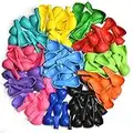 Kolavia 100 PCS Party Balloons, 12 Inches Premium Assorted Colorful Balloons, Bulk Pack of Strong Latex Balloons for Birthday, Party, Christmas, Wedding, Anniversary and Vacation