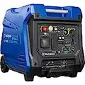 Westinghouse 4500 Peak Watt Super Quiet Dual Fuel Portable Inverter Generator, Remote Electric Start, Gas & Propane Powered, RV Ready 30A Outlet, Parallel Capable,Blue/Black