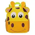 BOSSTER Zaino per Bambini 3D Animale Carino Scuola Borsa per Bambini Ragazzi Ragazze Bambino per Scuola Materna Viaggio Scuola Picnic 1-5 età Giraffa