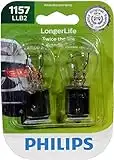 Philips Automotive Lighting 1157LLB2 1157 LongerLife Miniature Bulb, 2 Pack