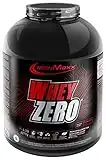 IronMaxx Whey Zero – Isolat de protéine de lactosérum en poudre – Protection et Régénération Musculaire – Sans sucre – Goût Fraise – 1 x boîte de 2,27 kg