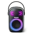 Tronsmart Halo 100 Altavoz Bluetooth 5.3 Portátil, 60W, Luces Led, Waterproof IPX6, 18H de Reproducción, Sonido Estéreo,Powerbank y App, para exteriores.