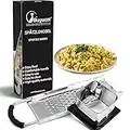 Bugucat Spaetzle Maker, Grattugia, Spatzle Attrezzo Utensili da Cucina Multifunzione, DIY Grattugia per Spatzle in Acciaio Inox, Macchina per Pasta Manuale per Spaetzle e Noodles Fatti in Casa