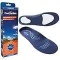 FootActive Comodidad: plantillas ortopédicas y biomecánicas - Soporte perfecto para talones, pies, rodillas y espalda, especialmente para el dolor de pies, azul, 35 - 38 (XS)