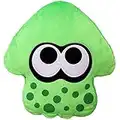 Nintendo Splatoon 2 Squid Cushion - Neon Green - official San-Ei plush