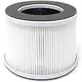 MELEDEN True HEPA Air Purifiers Filter Replacement Compatible for Home Ionic Air Purifiers Small Air Cleaning System for Home, Office Desk, Room or Desktop.GL2109