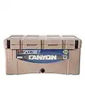 Canyon Coolers Heavy Duty Outfitter 55 Quart Insulated Storage Cooler with Reliable Latches and Airtight Seal for Indoor or Outdoor Events, Sandstone