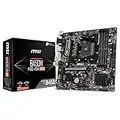 MSI B450M PRO-VDH MAX AMD AM4 DDR4 m.2 USB 3.2 Gen 2 HDMI Micro-ATX Motherboard, Schwarz