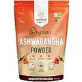 Organic Ashwagandha Root Powder 250g | All Natural Stress Support And Sleep Aid | Fatigue, Adrenal & Immune Support | Herbal Ashwagandha Powder to Help Balance Energy Levels