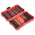 Amazon Basics Juego de bits Pequeña 42 piezas para taladro de percusión - Phillips, ranurados y Torx