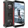 OUKITEL WP5 Outdoor Smartphone Ohne Vertrag, 8000mAh Akku Outdoor Handy, 7GB 32GB, 1TB Erweiterbar, Android 11, IP68 Wasserdichter, 4G Dual SIM, Global Version 5,5'' Triple Kamera Face/Fingerprint ID