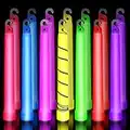 iGLOW 14 Pieces Glow Party Ultra Bright Glow Sticks - Emergency Light Sticks for Camping Accessories, Parties, Hurricane Supplies, Earthquake, Survival Kit and More